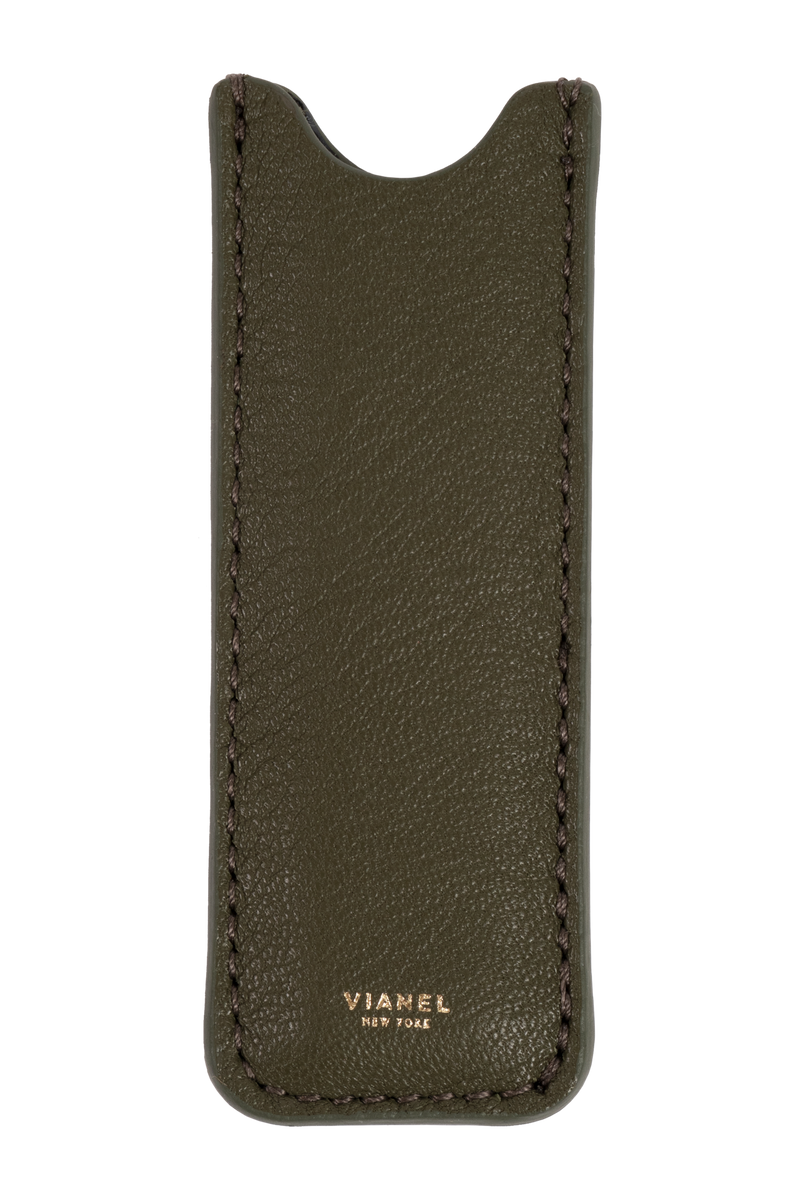 Vianel Calfskin Vape Case Green