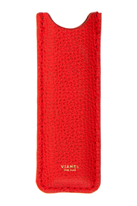 Vianel Calfskin Vape Case Red