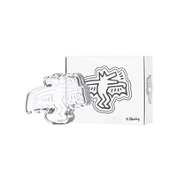 K.Haring Glass Catchall Ash Tray Dog Bat