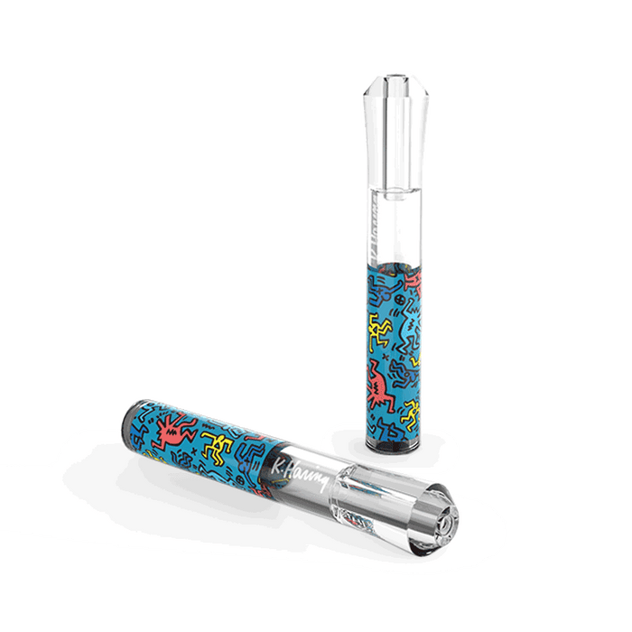 K.Haring Glass Taster Blue Multicolored