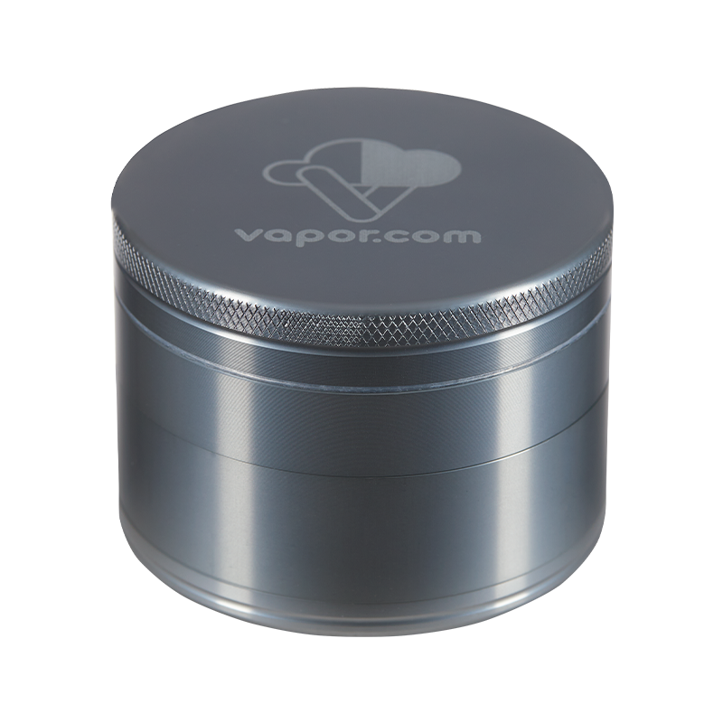 Vapor.com Aluminum 4 Piece Grinder - 2.5" Silver