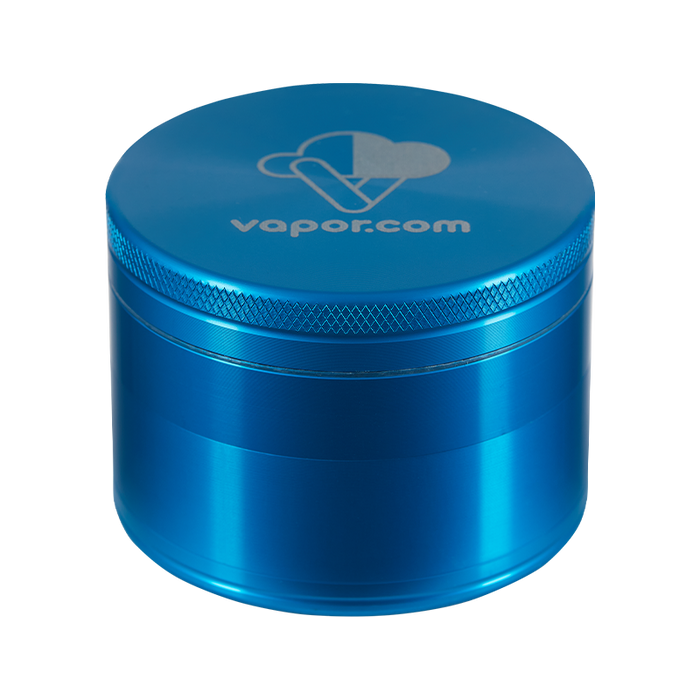Vapor.com Aluminum 4 Piece Grinder - 2.5" Blue