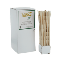 VIBES Cones Bulk Box Organic Hemp King Size