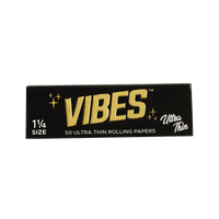 VIBES Rolling Papers 1 1/4 Size Single Pack Ultra Thin