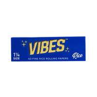 VIBES Rolling Papers 1 1/4 Size Single Pack Rice